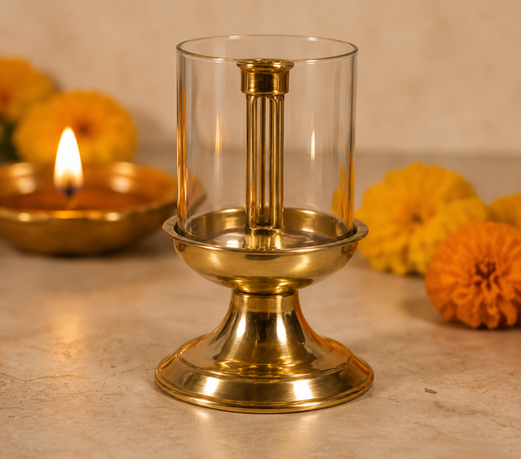 Golden reflections and warm light